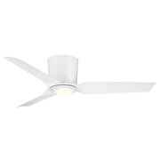 Rynn 48" Ceiling Fan with Light in Matte White