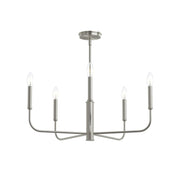 Reines 5-Light Chandelier in Brushed Nickel