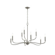 Ilia 9-Light Chandelier in Brushed Nickel
