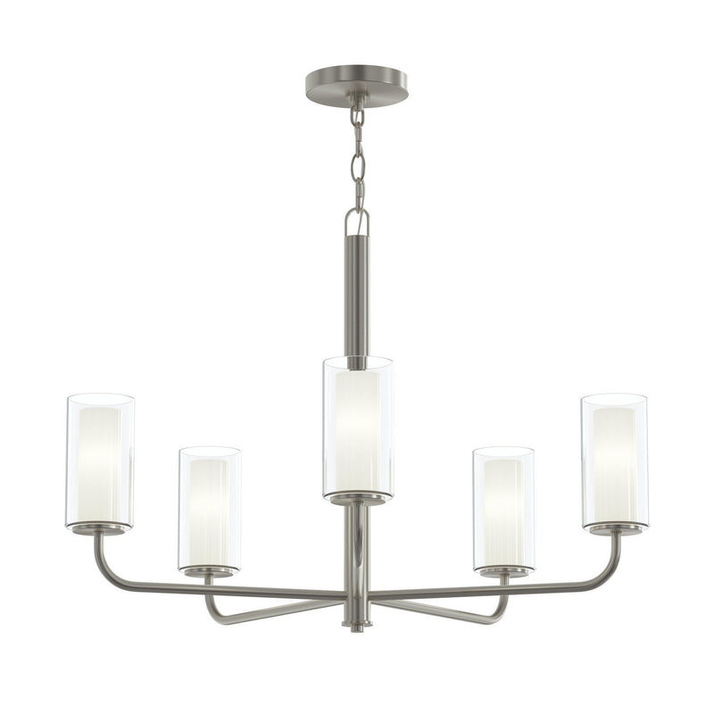 Mack 5-Light Chandelier in Brushed Nickel