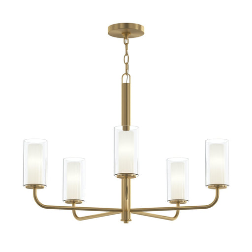 Mack 5-Light Chandelier in Brushed Gold