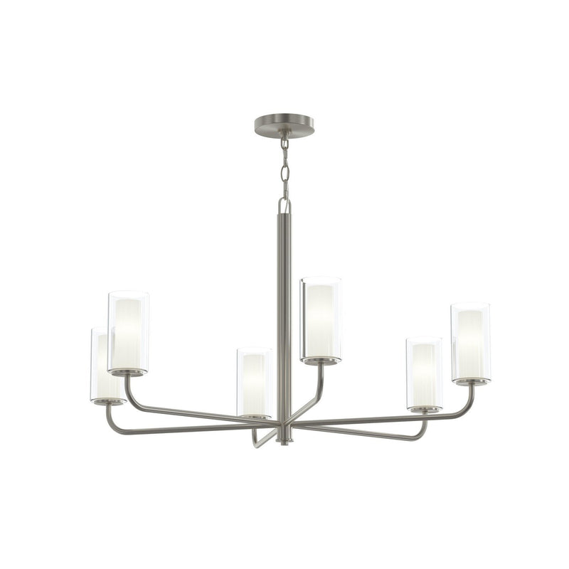 Mack 6-Light Chandelier in Brushed Nickel