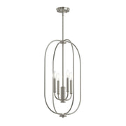 Reines 4-Light Pendant in Brushed Nickel