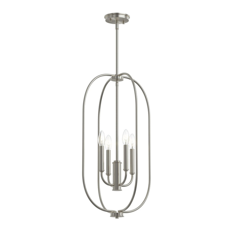Reines 4-Light Pendant in Brushed Nickel