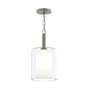 Mack Pendant in Brushed Nickel