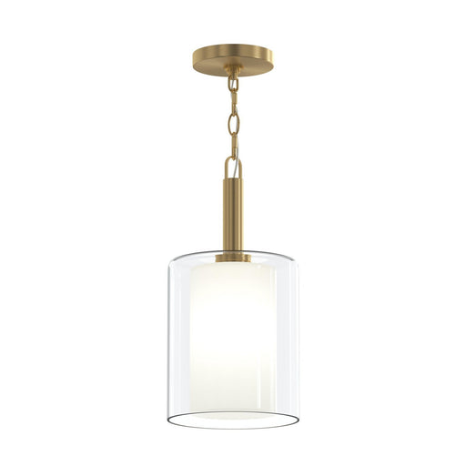 Mack Pendant in Brushed Gold
