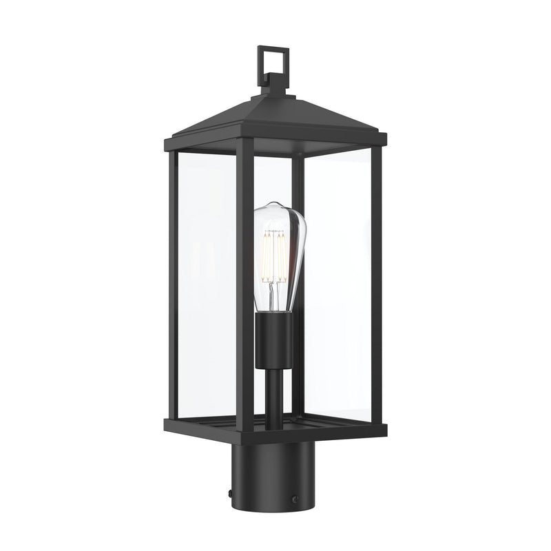 Cantley Outdoor Post Light in Matte Black
