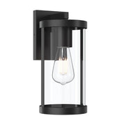 Kagen Medium Outdoor Wall Lantern in Matte Black