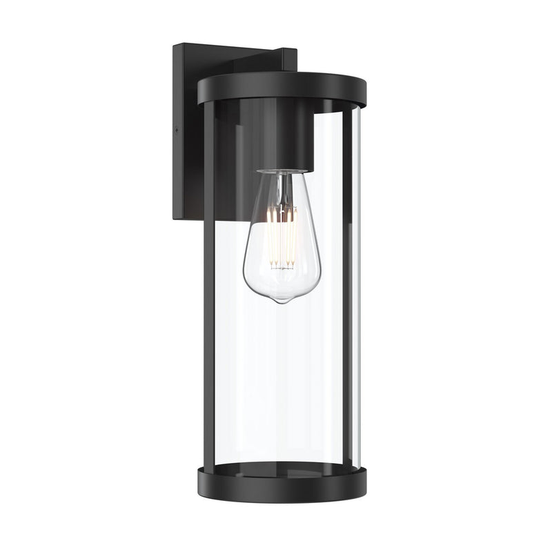 Kagen Large Outdoor Wall Lantern in Matte Black