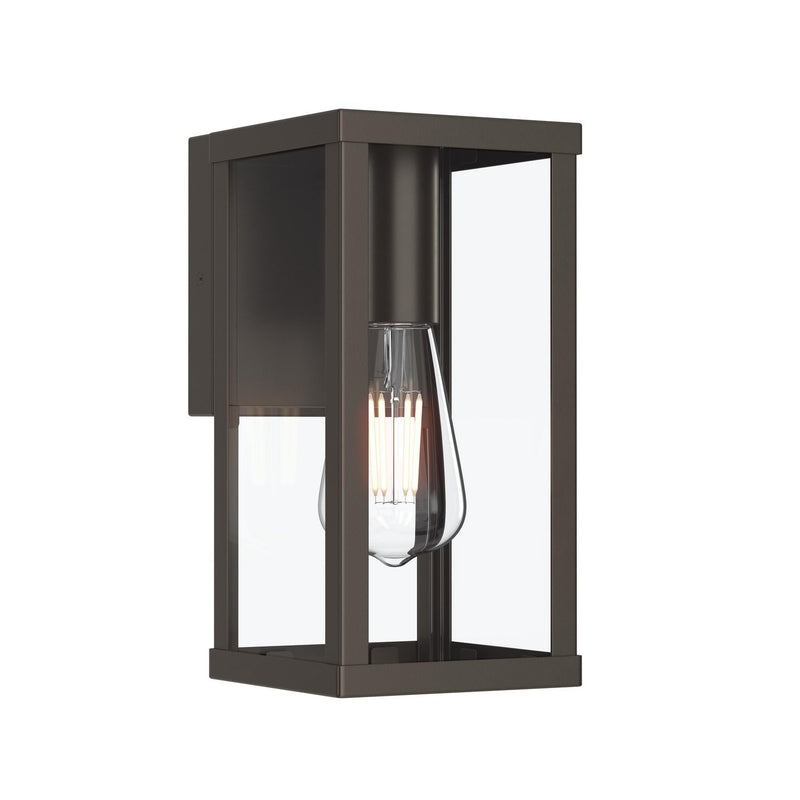 Ryle Small Outdoor Wall Lantern in Antique Bronze