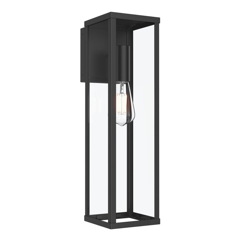 Ryle Extra Large Outdoor Wall Lantern in Matte Black