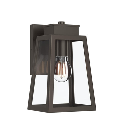 Hedry Small Outdoor Wall Lantern in Antique Bronze