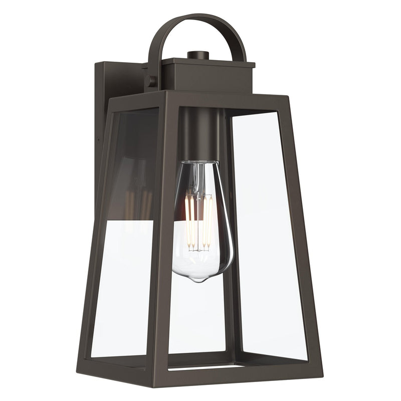 Hedry Medium Outdoor Wall Lantern in Antique Bronze