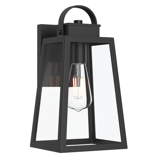 Hedry Medium Outdoor Wall Lantern in Matte Black