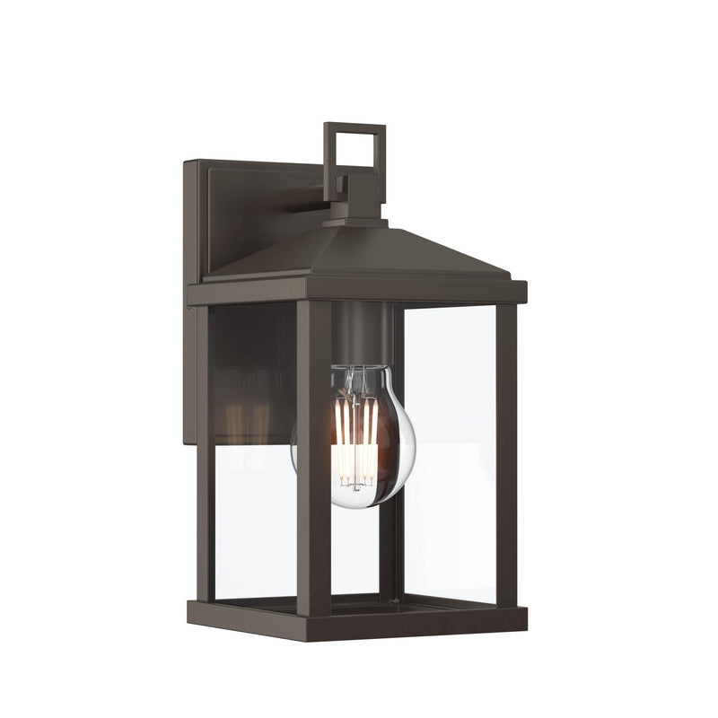 Cantley Small Outdoor Wall Lantern in Antique Bronze
