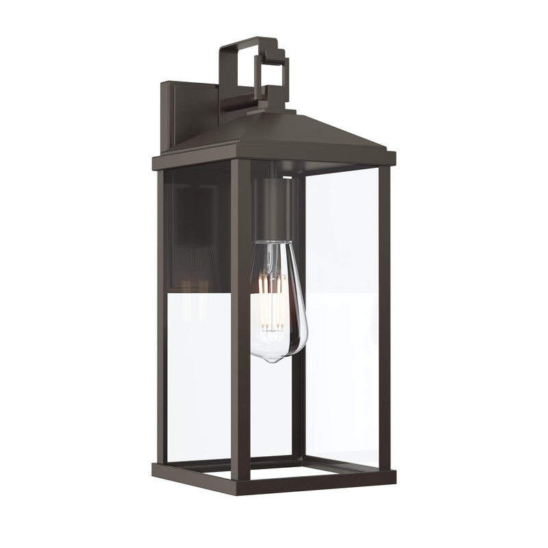 Cantley Large Outdoor Wall Lantern in Antique Bronze