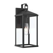 Cantley Large Outdoor Wall Lantern in Matte Black