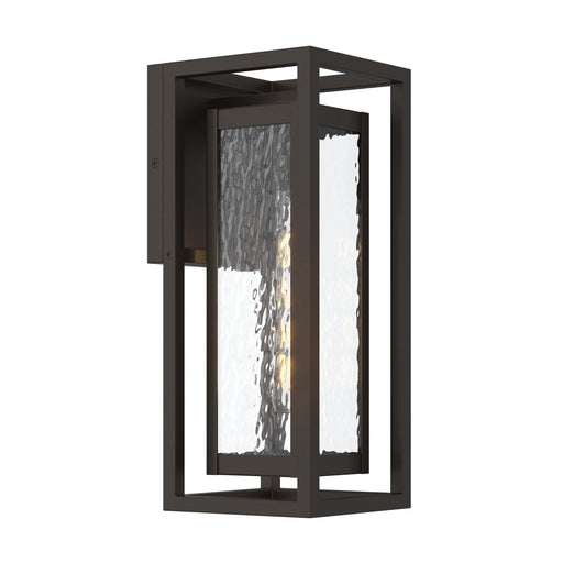 Shaw Small Outdoor Wall Lantern in Antique Bronze