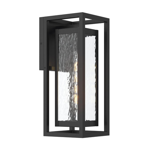 Shaw Small Outdoor Wall Lantern in Black