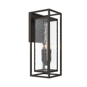 Shaw 3-Light Outdoor Wall Lantern in Antique Bronze