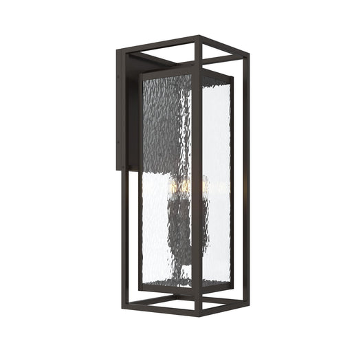 Shaw 3-Light Outdoor Wall Lantern in Antique Bronze
