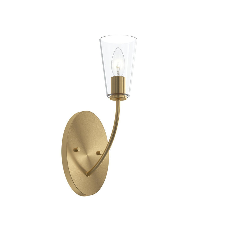 Jheni Wall Sconce in Brushed Gold