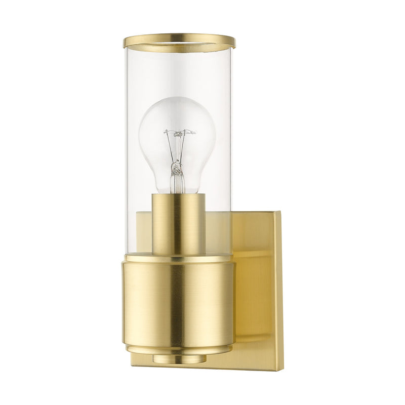 Quincy ADA Wall Sconce in Satin Brass