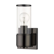 Quincy ADA Wall Sconce in Black Chrome