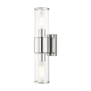 Quincy 2-Light ADA Bath Vanity Light in Polished Chrome