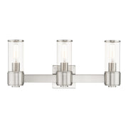 Quincy 3-Light ADA Bath Vanity Light in Brushed Nickel