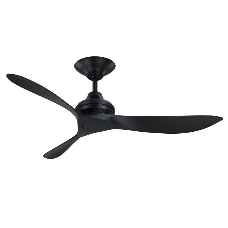 Aviara Coastal 52" Outdoor Ceiling Fan in Black