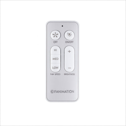 Fanimation 3-Speed Handheld AC Remote with Light Control in White
