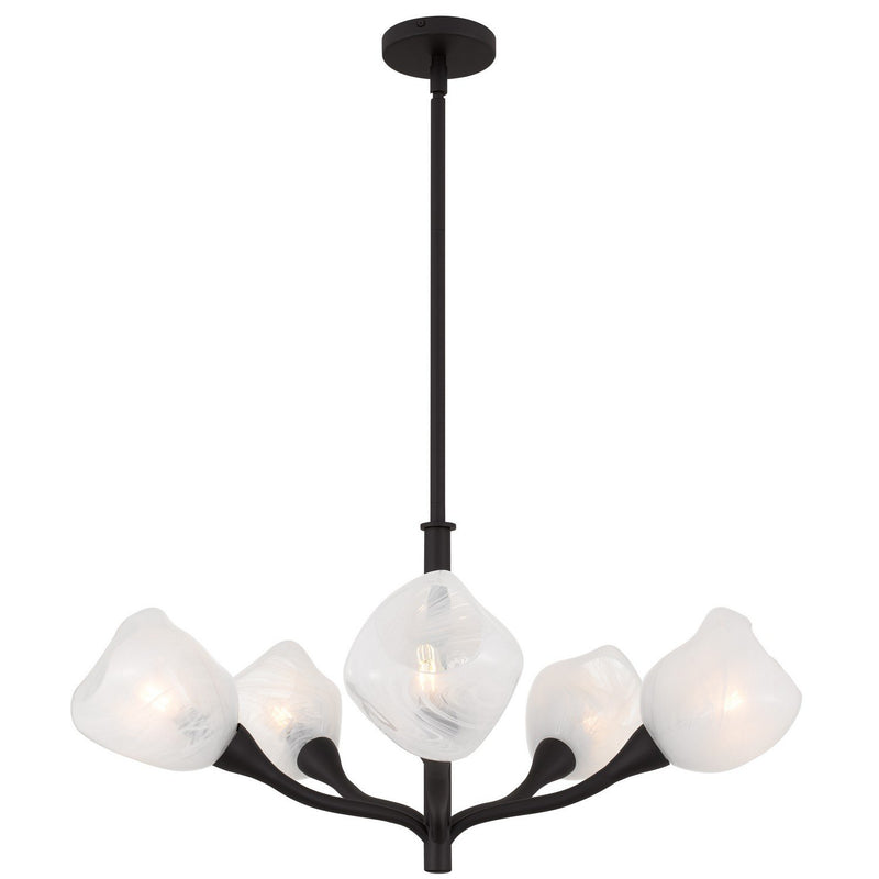 Adelyn 5-Light Chandelier in Oil Rubbed Bronze