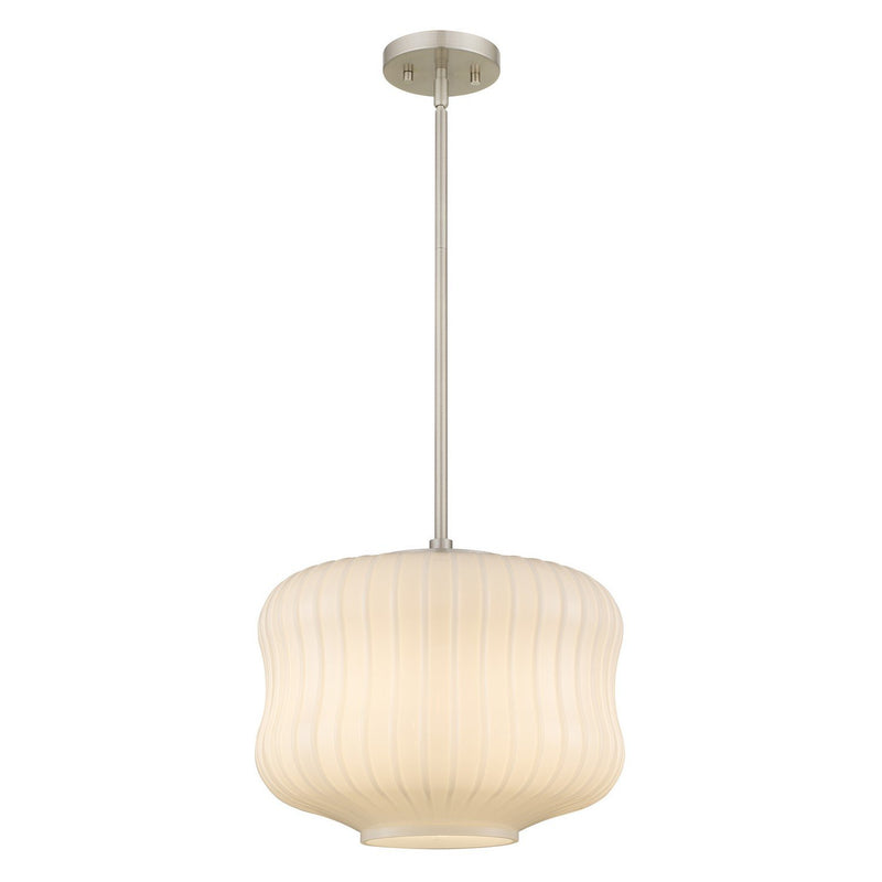 Cara Pendant in Brushed Nickel