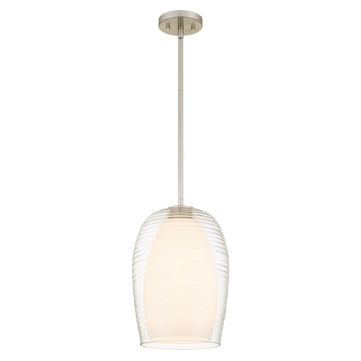 Evelynn Mini Pendant in Brushed Nickel