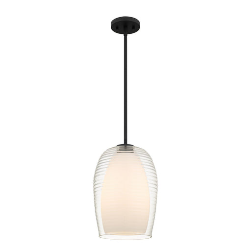 Evelynn Mini Pendant in Matte Black