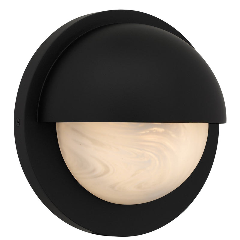 Harlowe Outdoor Wall Sconce in Matte Black