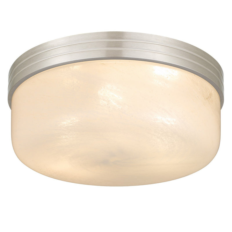 Langford 3-Light Flush Mount in Brushed Nickel