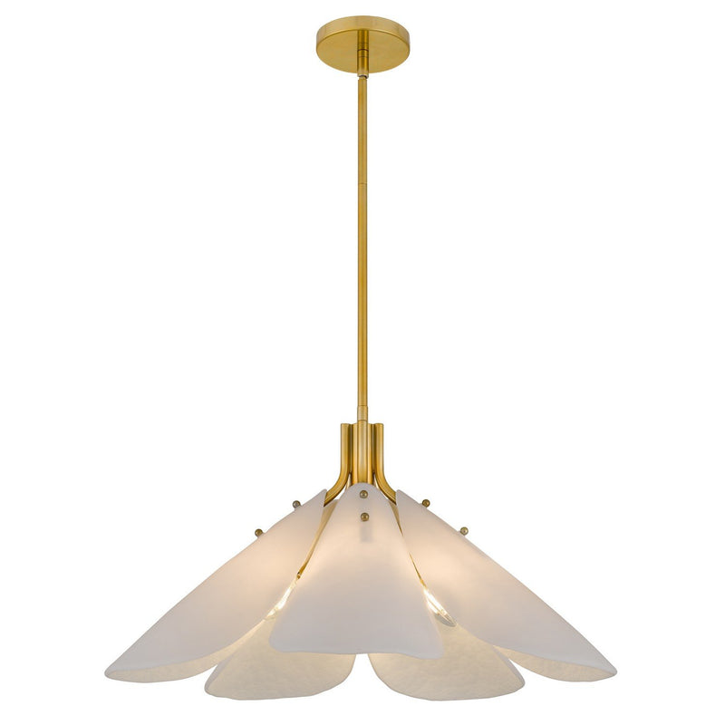 Milton 5-Light Pendant in Light Gold