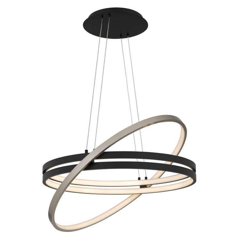 Isabelle Pendant in Matte Black