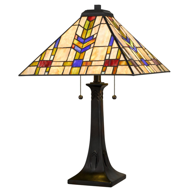 Draxen Table Lamp in Valiant Bronze