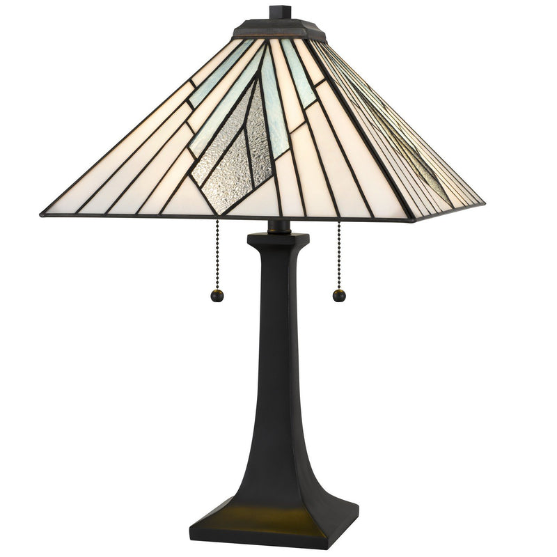 Duvane Table Lamp in Matte Black