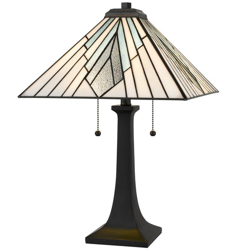 Duvane Table Lamp in Matte Black