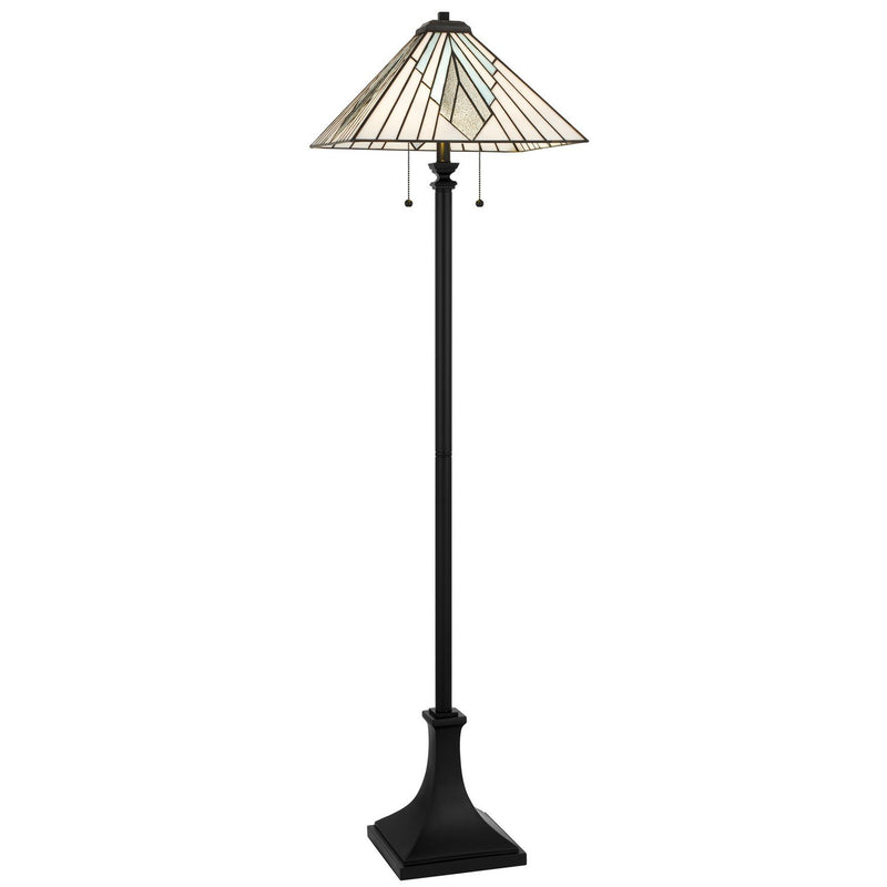 Duvane Floor Lamp in Matte Black