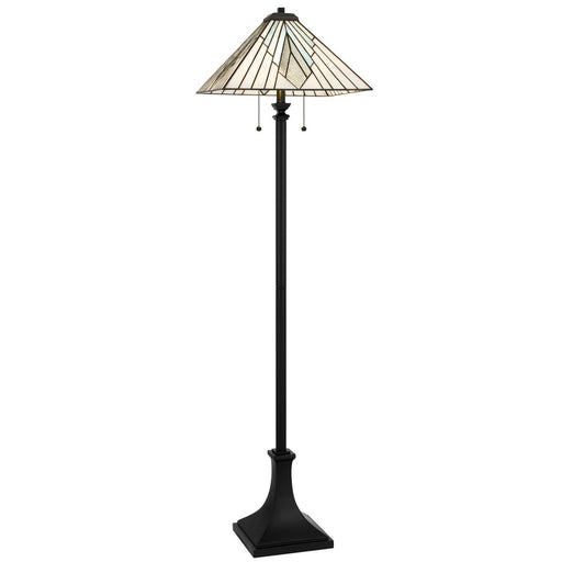 Duvane Floor Lamp in Matte Black