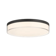 Clarion 11" LED Flush Mount in Black