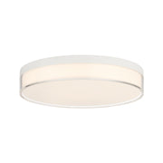 Clarion 11" LED Flush Mount in White