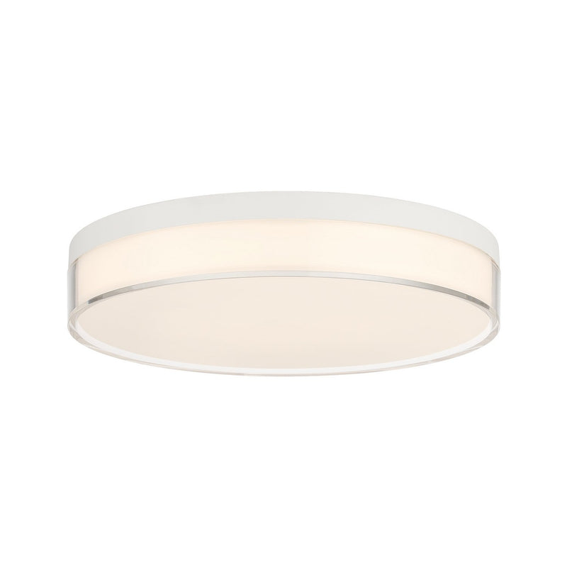 Clarion 11" LED Flush Mount in White