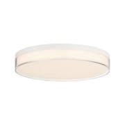 Clarion 13" LED Flush Mount in White