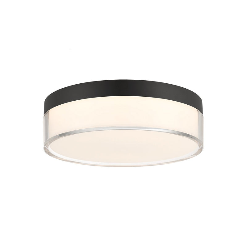 Clarion 7" LED Flush Mount in Black
